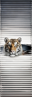 Roller blind for large window Tiger