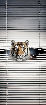 Roller blind for large window Tiger