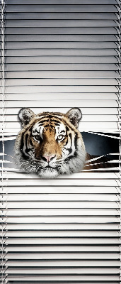 Roller blind for large window Tiger