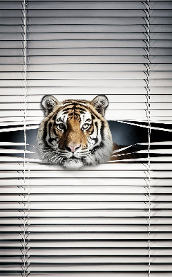 Roller blind for large window Tiger