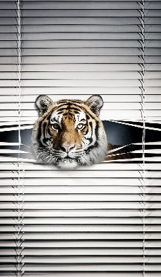 Roller blind for large window Tiger