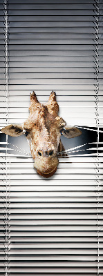 Modern roller blind Giraffe