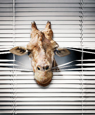 Modern roller blind Giraffe