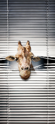 Modern roller blind Giraffe
