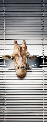 Modern roller blind Giraffe