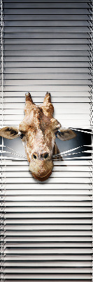 Modern roller blind Giraffe