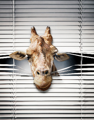 Modern roller blind Giraffe