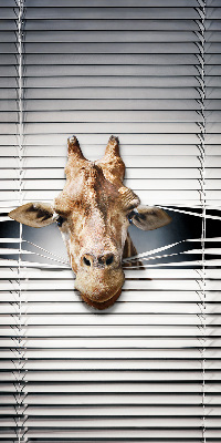 Modern roller blind Giraffe