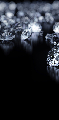 Blackout roller blind Diamonds and sparkle