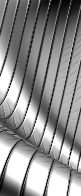 Blackout roller blind for window Metallic abstraction