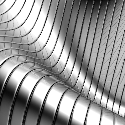 Blackout roller blind for window Metallic abstraction