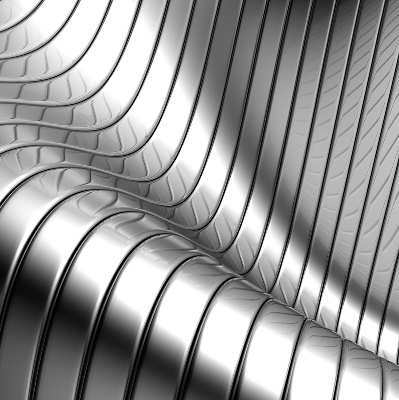 Blackout roller blind for window Metallic abstraction