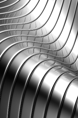 Blackout roller blind for window Metallic abstraction