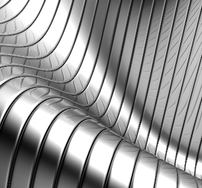 Blackout roller blind for window Metallic abstraction