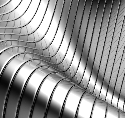 Blackout roller blind for window Metallic abstraction