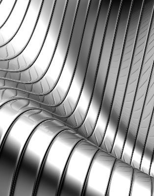 Blackout roller blind for window Metallic abstraction