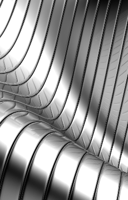 Blackout roller blind for window Metallic abstraction