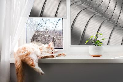 Blackout roller blind for window Metallic abstraction