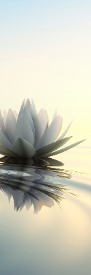 Blackout roller blind Water lilies