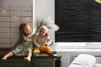 Blackout roller blind for window Cat eyes