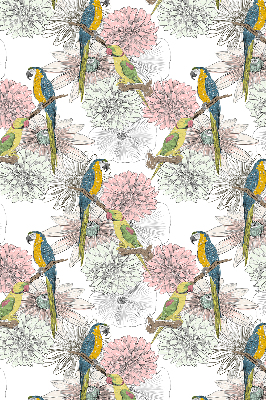 Blackout roller blind Parrots on a branch