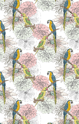 Blackout roller blind Parrots on a branch