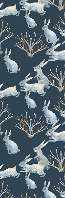 Blackout roller blind Rabbits and Sticks