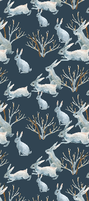 Blackout roller blind Rabbits and Sticks