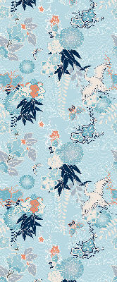 Blackout roller blind Blue nature