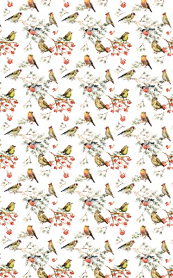 Blackout roller blind for window Birds on the branches
