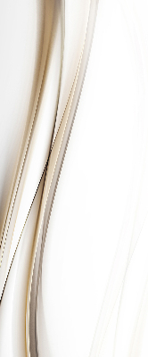 Fabric roller blind for window Wave on a white background