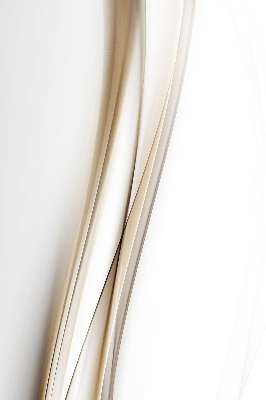 Fabric roller blind for window Wave on a white background