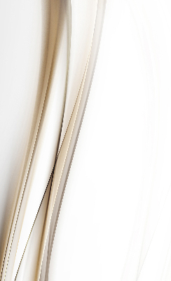 Fabric roller blind for window Wave on a white background