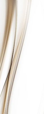 Fabric roller blind for window Wave on a white background
