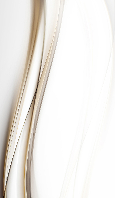 Fabric roller blind for window Wave on a white background