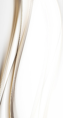 Fabric roller blind for window wave pattern on a white background