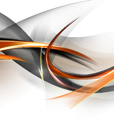 Fabric roller blind for window Orange line pattern