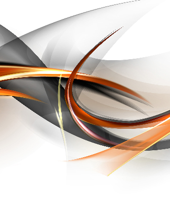 Fabric roller blind for window Orange line pattern