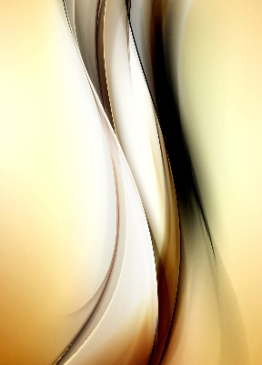 Blackout roller blind Yellow abstraction