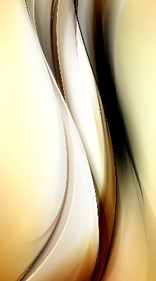 Blackout roller blind Yellow abstraction