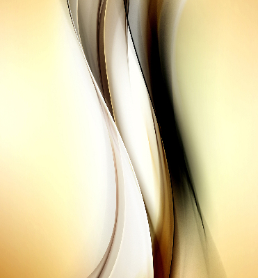 Blackout roller blind yellow abstraction design