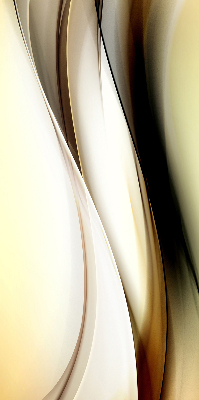 Blackout roller blind Yellow abstraction