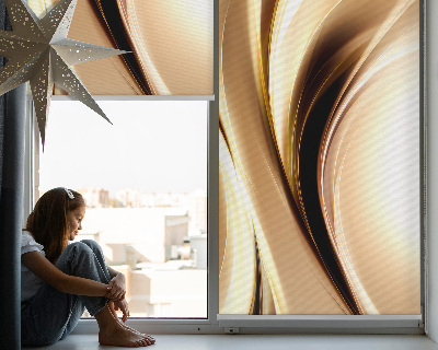 Blackout roller blind for window Metal