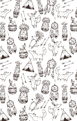 Blackout roller blind Drawn pictures