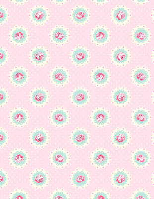 Blackout roller blind Roses