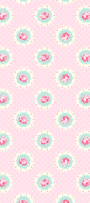 Blackout roller blind Roses