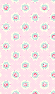 Blackout roller blind Roses