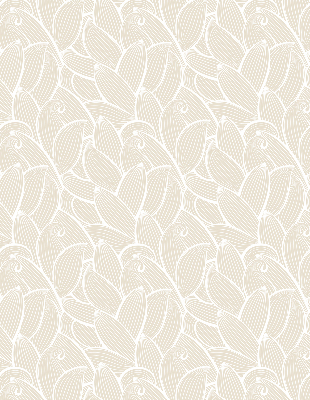 Blackout roller blind for window Leaves