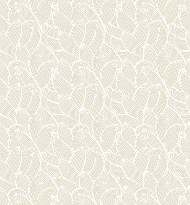 Blackout roller blind for window Leaves