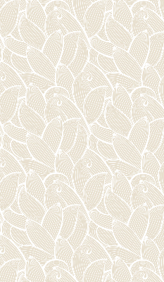 Blackout roller blind for window Leaves